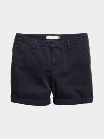 Повседневные шорты H&M модель 4775765RP12_Темно-синий Фото