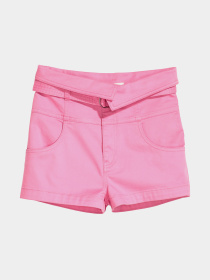 Джинсовые шорты H&M модель 5585106RP11_Розовый Фото