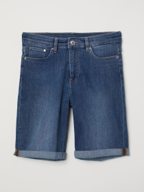 Джинсові шорти H&M модель 6632828log_Синий Фото