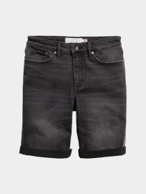 Шорти джинсові H&M модель 5125085RP5_темно-серый Фото