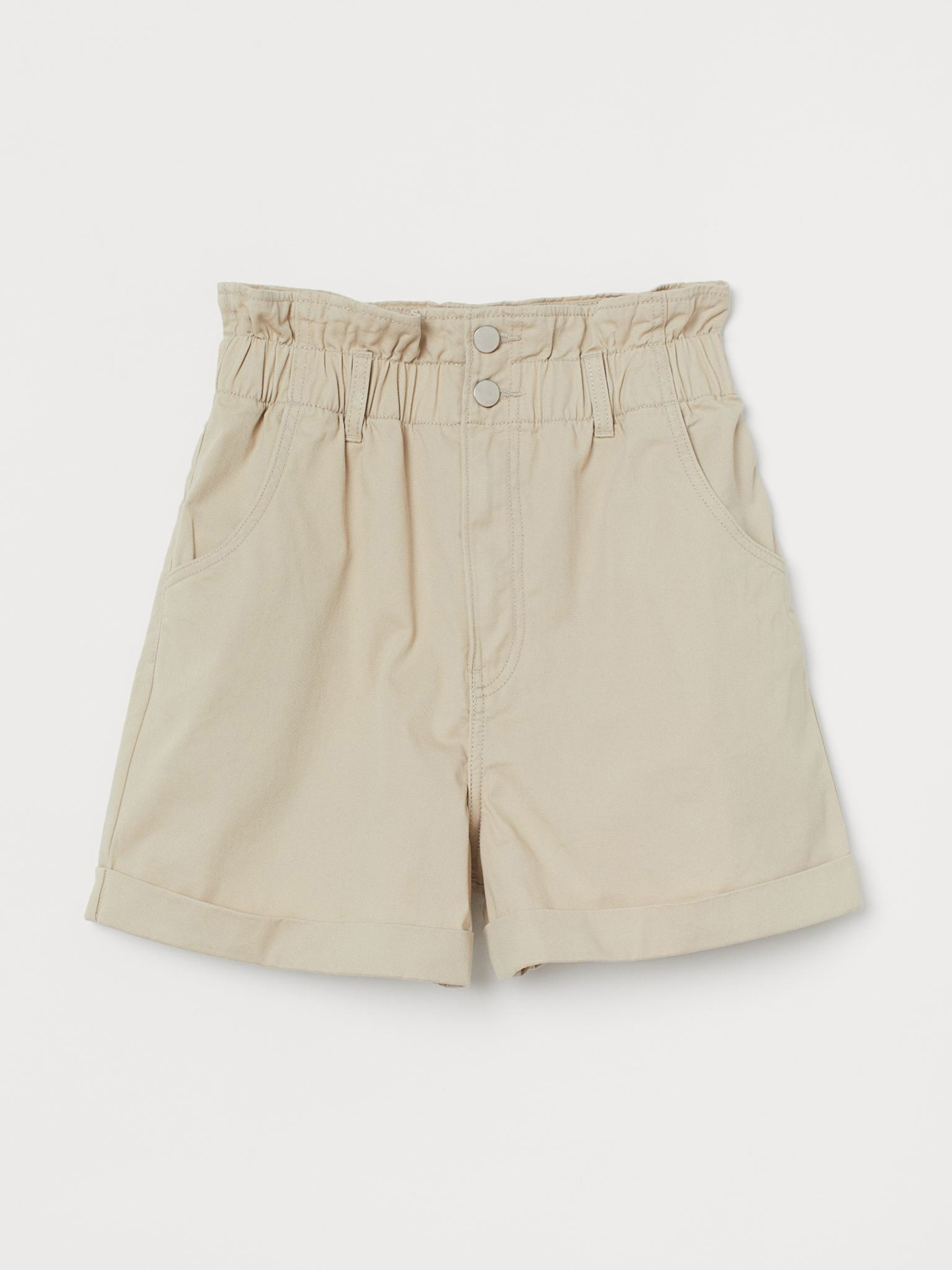 Шорти джинсові H&M модель 8591051wer_Бежевый Фото