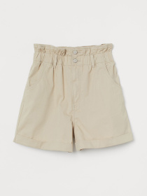 Шорти джинсові H&M модель 8591051wer_Бежевый Фото