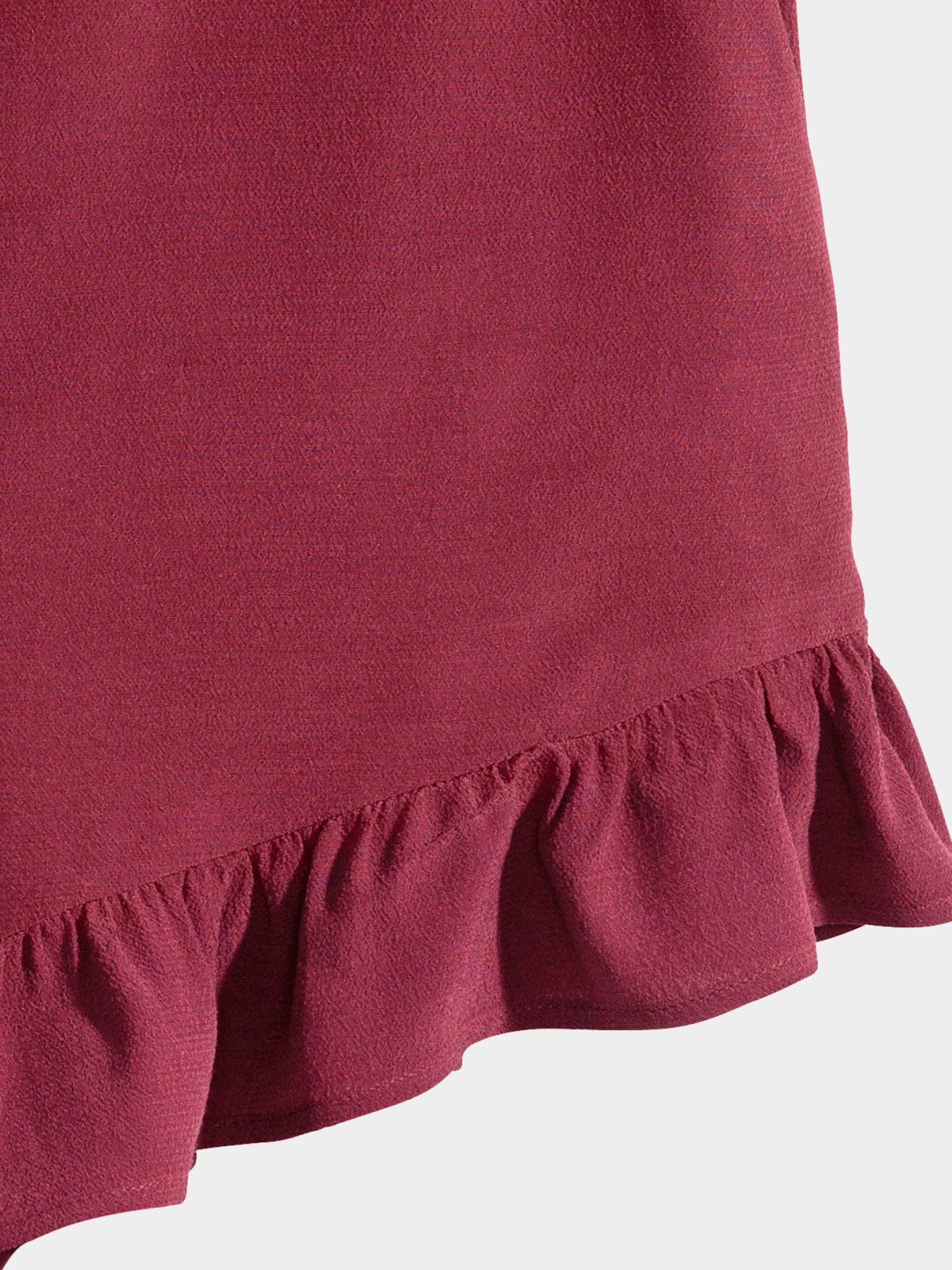 Повседневные шорты H&M модель 5124935RP12_бордовый Фото