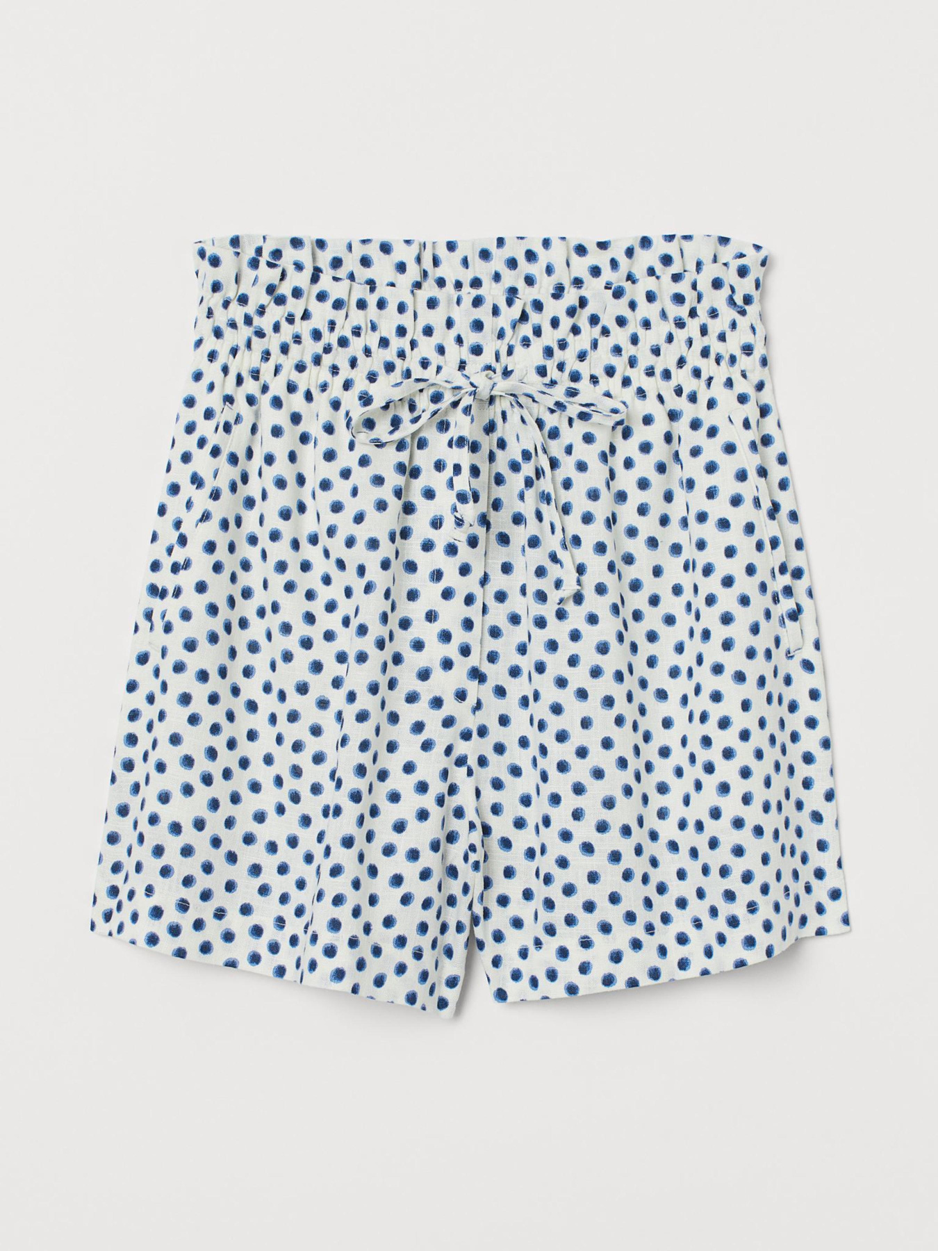 Шорты H&M модель 9006592bar_Белый Фото