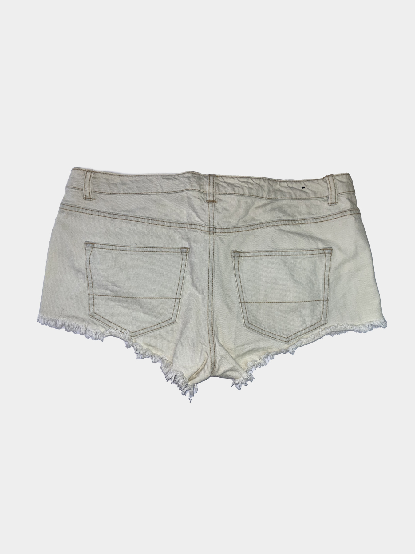 Джинсові шорти H&M модель 1976361abr_Кремовый Фото