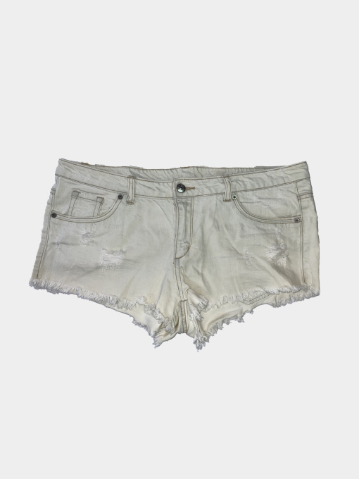 Джинсовые шорты H&M модель 1976361abr_Кремовый Фото