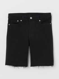 Шорти джинсові H&M модель 6632829dlog_Черный Фото