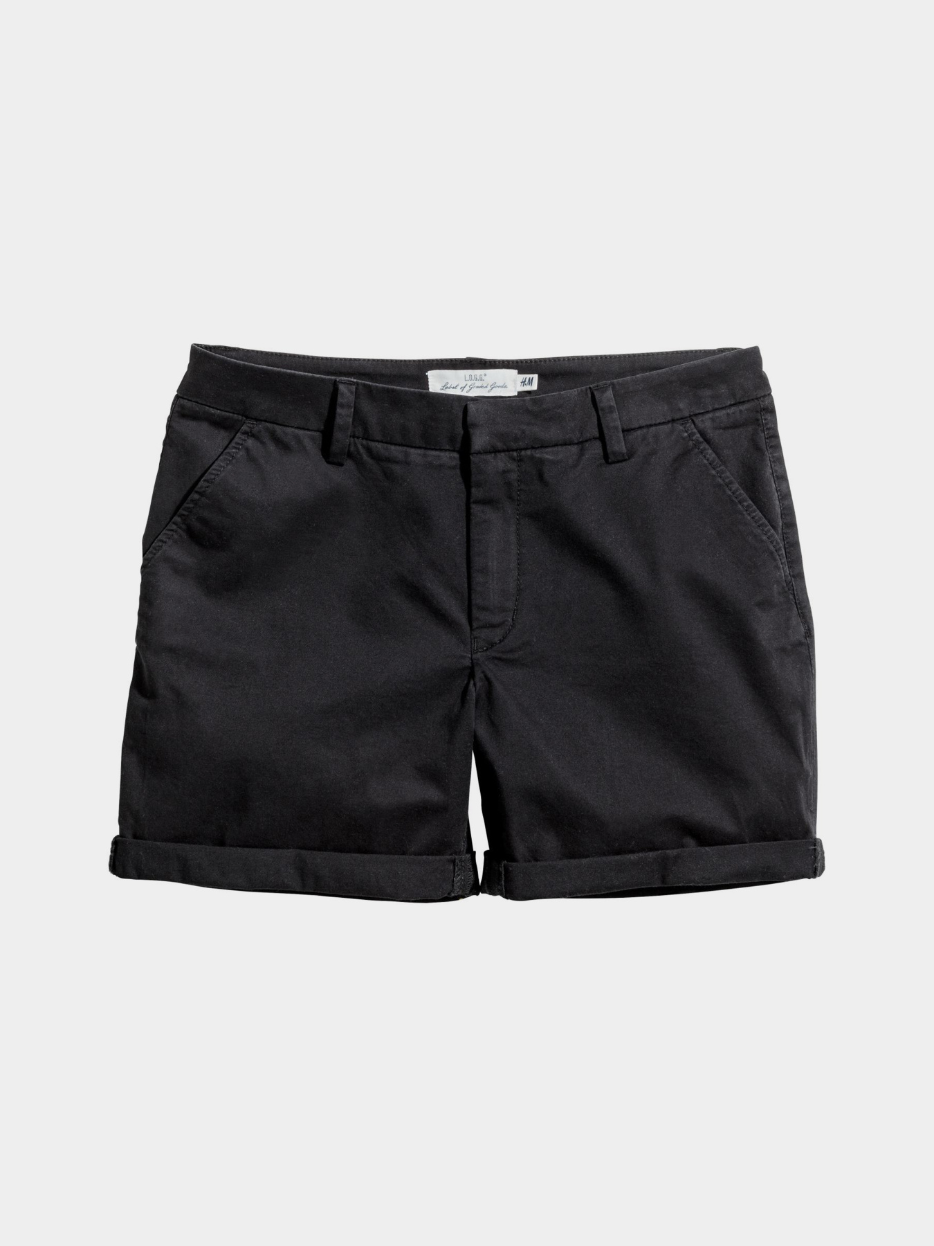 Шорти H&M модель 4775766dlog_Черный Фото