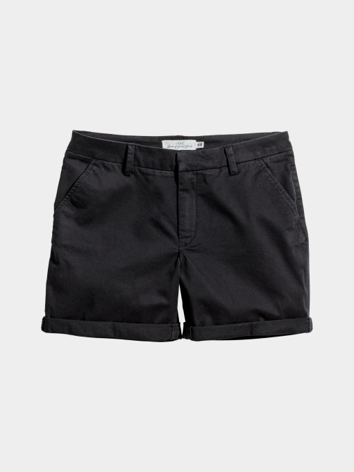Шорты H&M модель 4775766dlog_Черный Фото