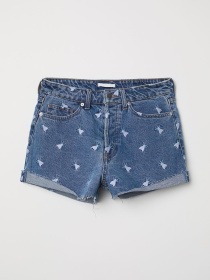 Шорты H&M модель 6125547dlog_Синий Фото