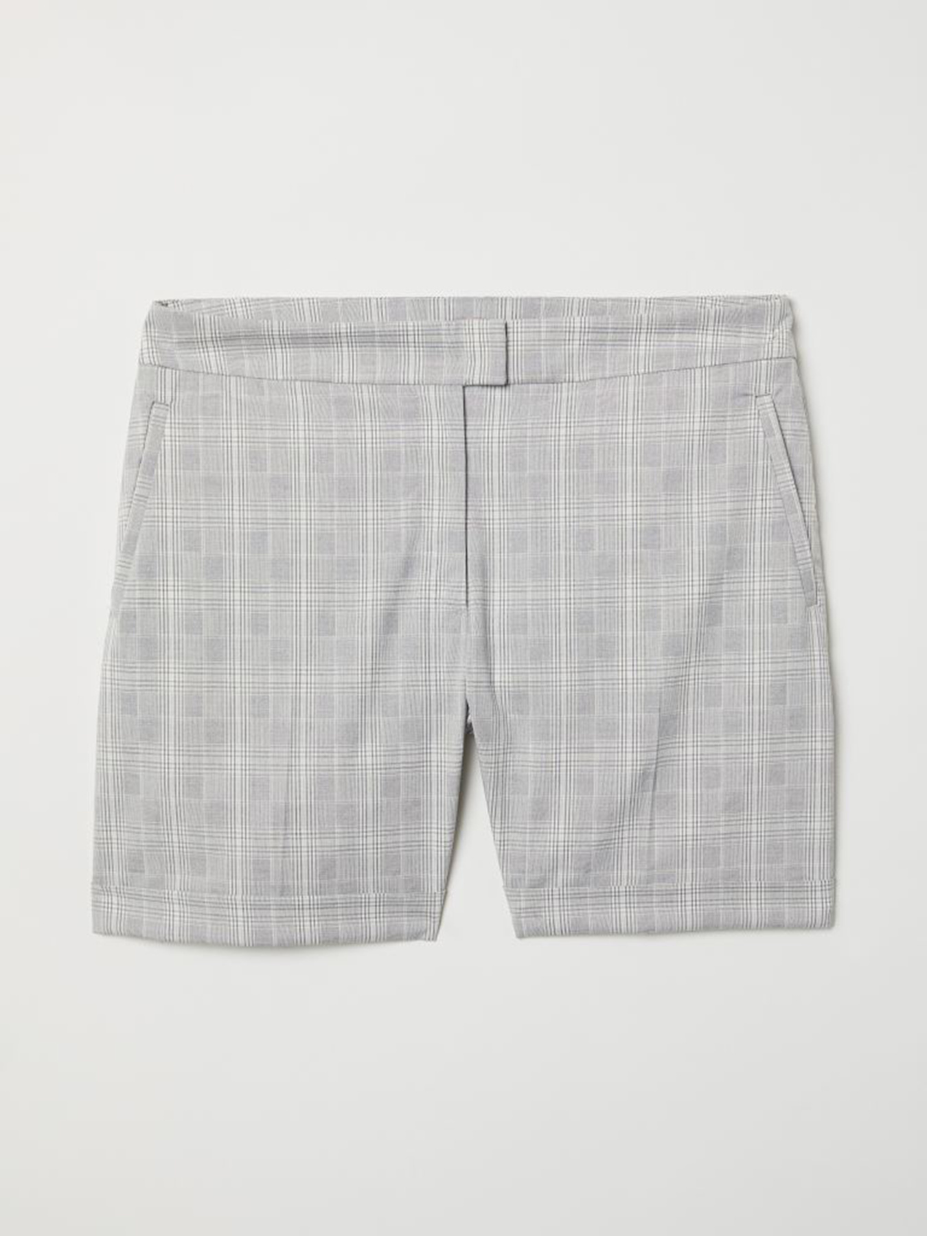 Повседневные шорты H&M модель 6529998dlog_Светло-серый Фото
