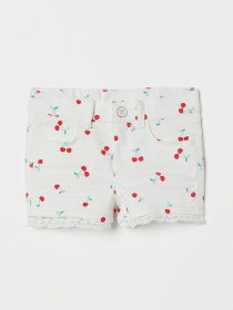 Повседневные шорты H&M модель 7420249abr_Молочный Фото