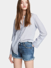 Шорти джинсові H&M модель 5319316dlog_Синий Фото