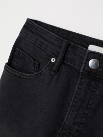 Шорти джинсові H&M модель 6131477dlog_Черный вымытый Фото