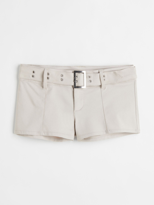 Шорты H&M модель 1047236arl_Светло-серый Фото