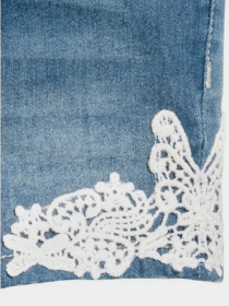 Шорти джинсові H&M модель 4603300abr_Светло-синий Фото