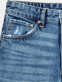 Шорти джинсові H&M модель 5301986dlog_Синий Фото