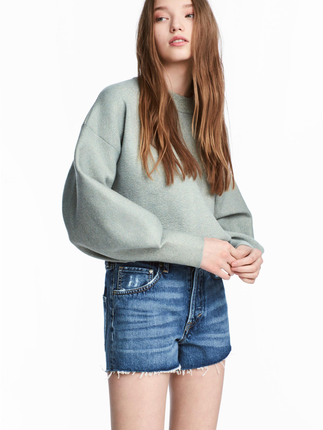 Шорти H&M модель 5301986dlog_Синий Фото