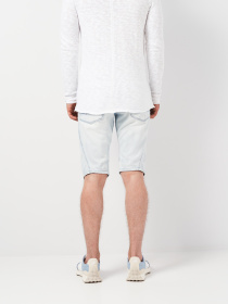 Джинсовые шорты H&M модель 1002015arl_Светло-голубой Фото