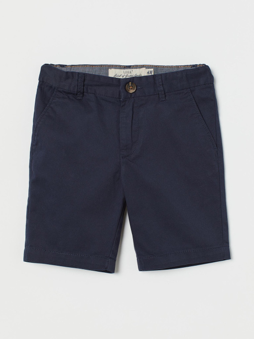 Шорты H&M модель 8019051arl_Темно-синий Фото