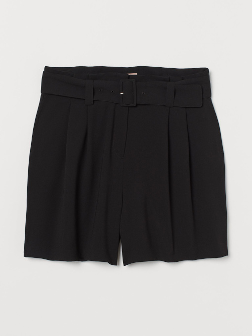 Повседневные шорты H&M модель 8488641dlog_Черный Фото