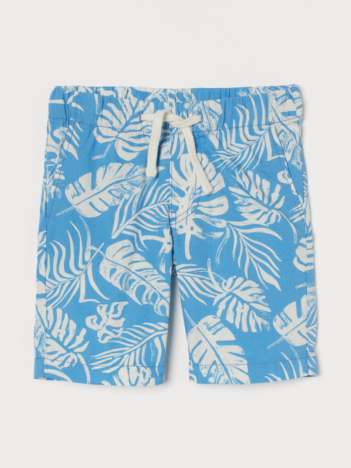 Шорты H&M модель 9344823arl_Бело-голубой Фото