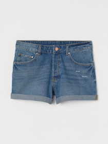 Шорты H&M модель 8794361wer_Синий Фото