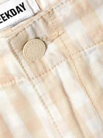 Шорти Weekday модель 8418441ral_Светло-бежевый Фото