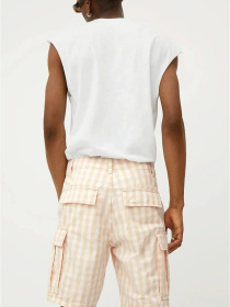 Шорти Weekday модель 8418441ral_Светло-бежевый Фото