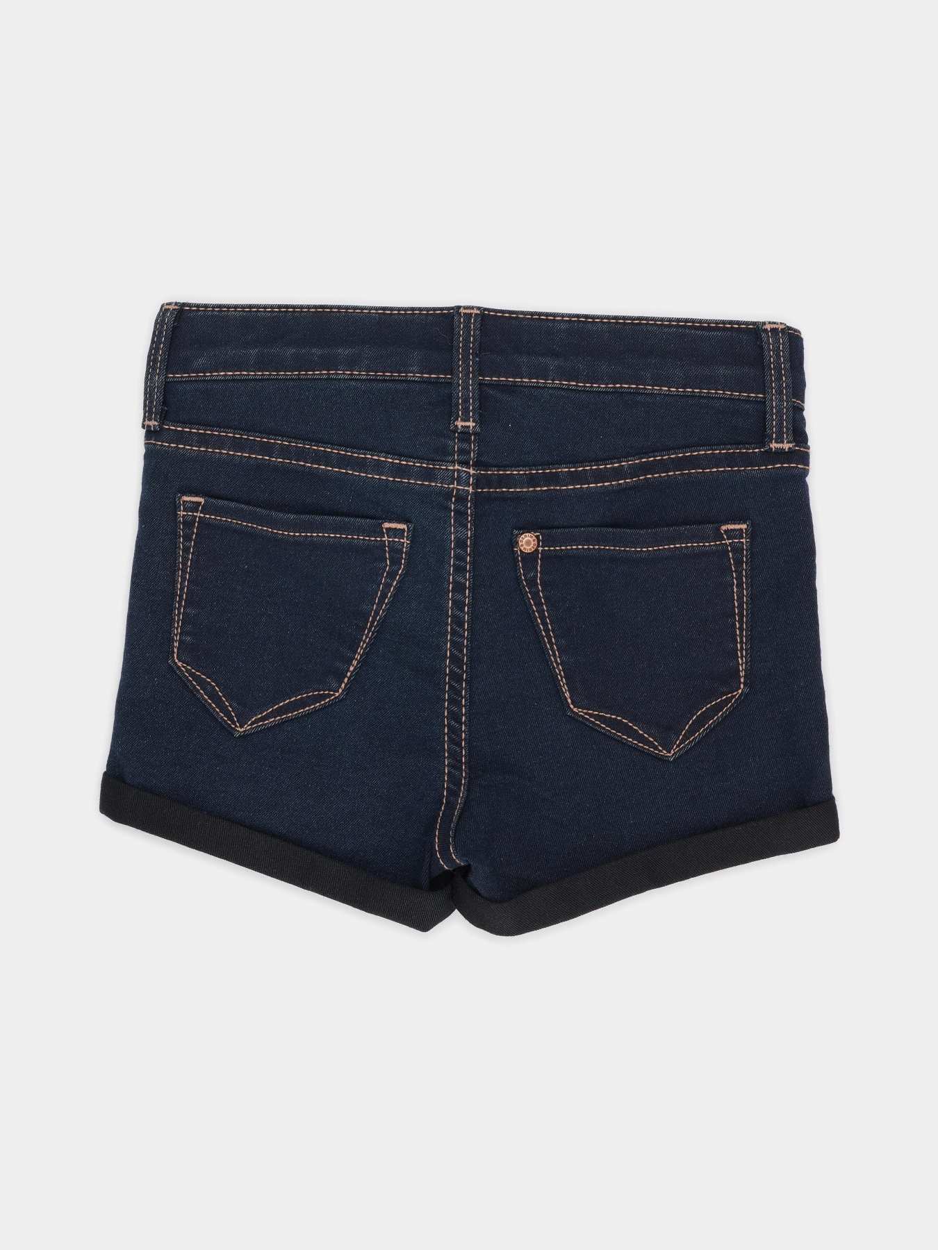 Джинсові шорти H&M модель 5550001ral_Темно-синий Фото