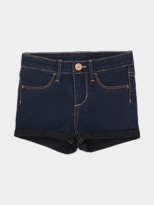 Джинсовые шорты H&M модель 5550001ral_Темно-синий Фото