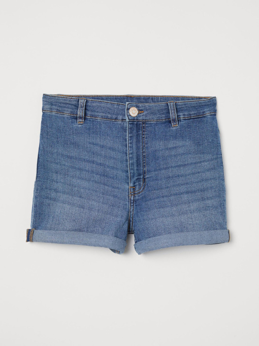 Джинсовые шорты H&M модель 8164231arl_Синий Фото