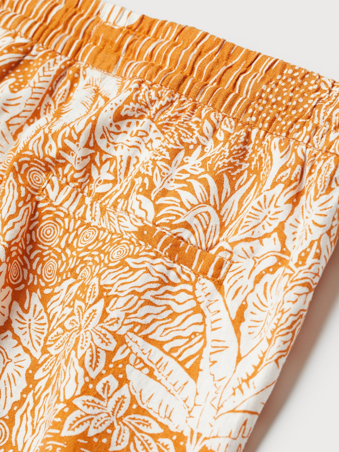 Шорты H&M модель 8668551wer_Тыквенный Фото