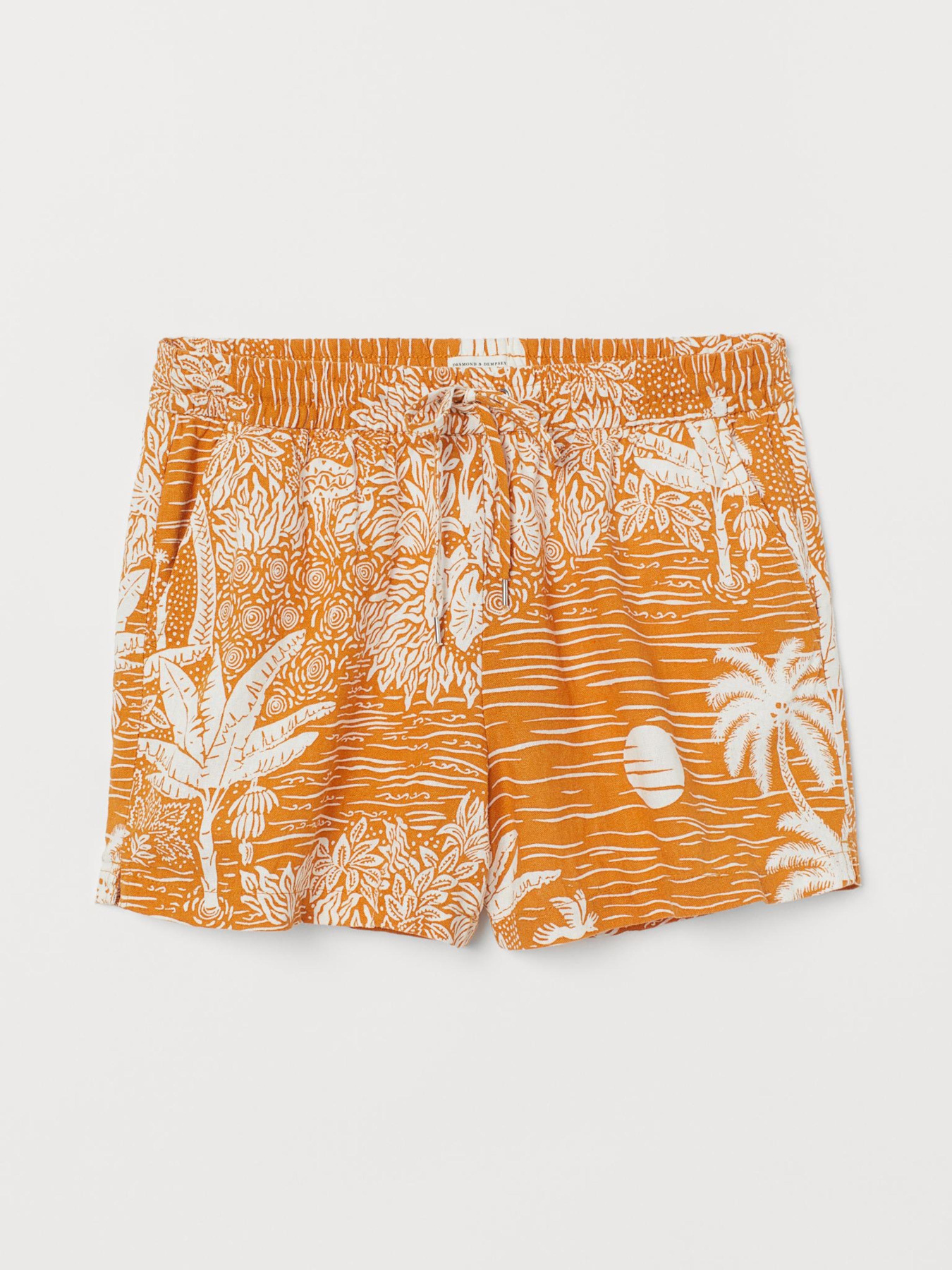 Шорты H&M модель 8668551wer_Тыквенный Фото