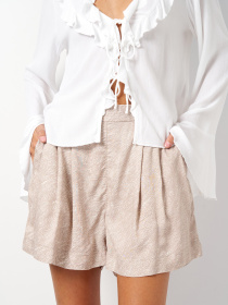 Шорти H&M модель 2001138ral_Бежевый Фото