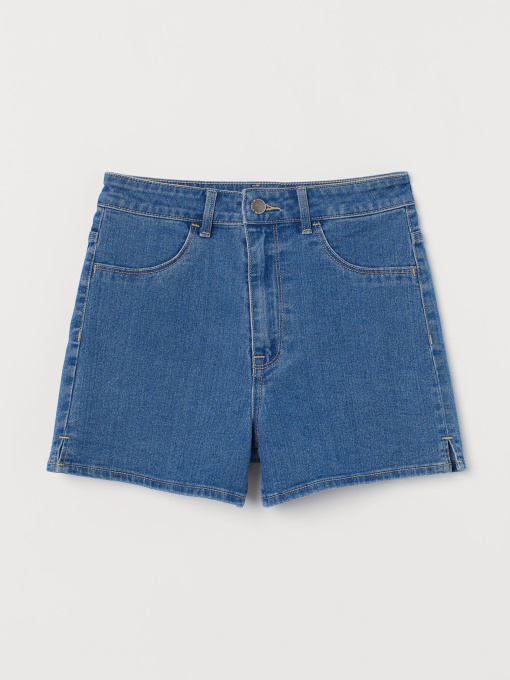 Джинсові шорти H&M модель 7118233ral_Светло-синий Фото