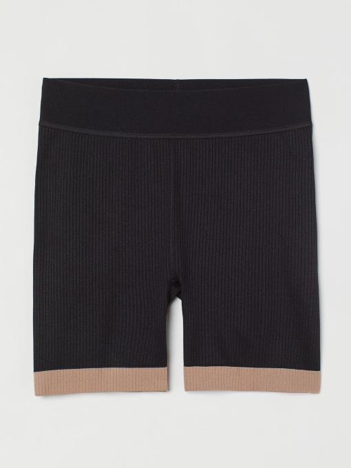 Шорты спортивные H&M модель 1036658ral_Черный Фото