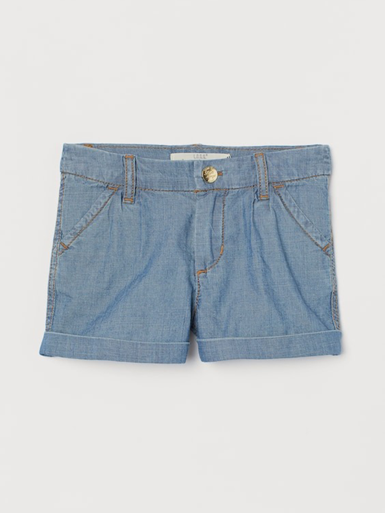 Шорты джинсовые H&M модель 8597821kwer_Синий Фото