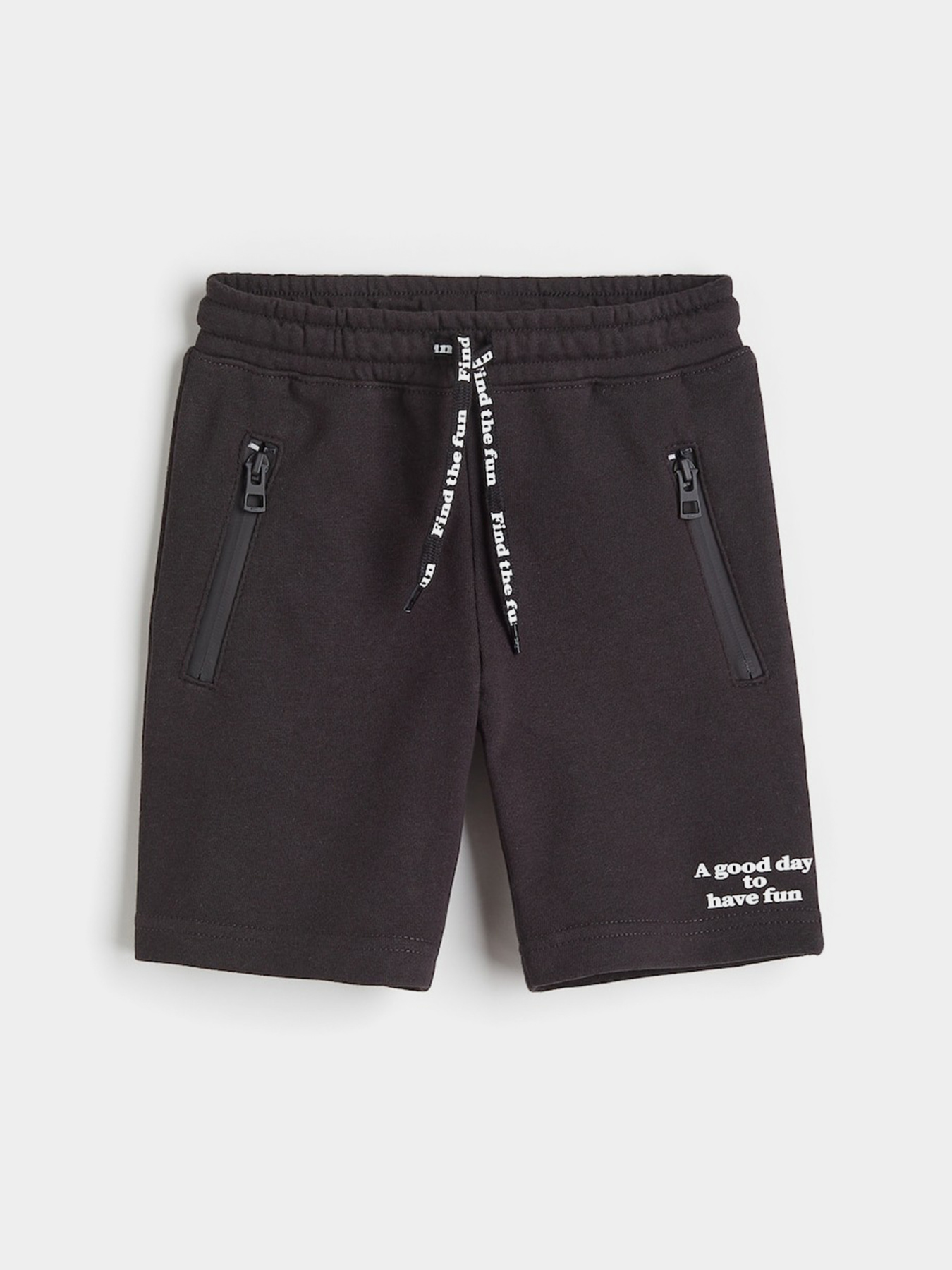 Шорты H&M модель 10376815kwer_Темно-серый Фото