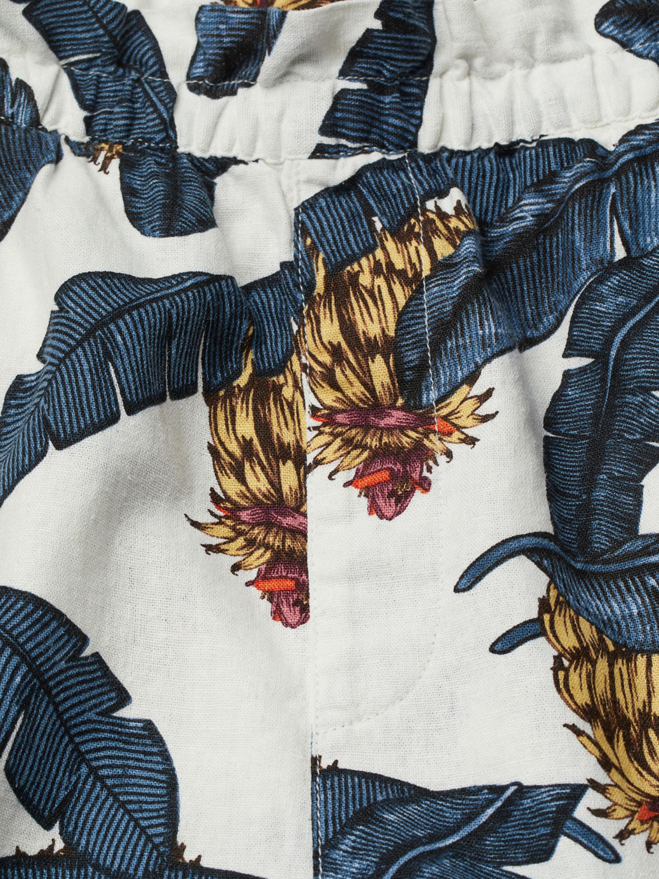 Шорты H&M модель 8170191wer_Бело-синий Фото