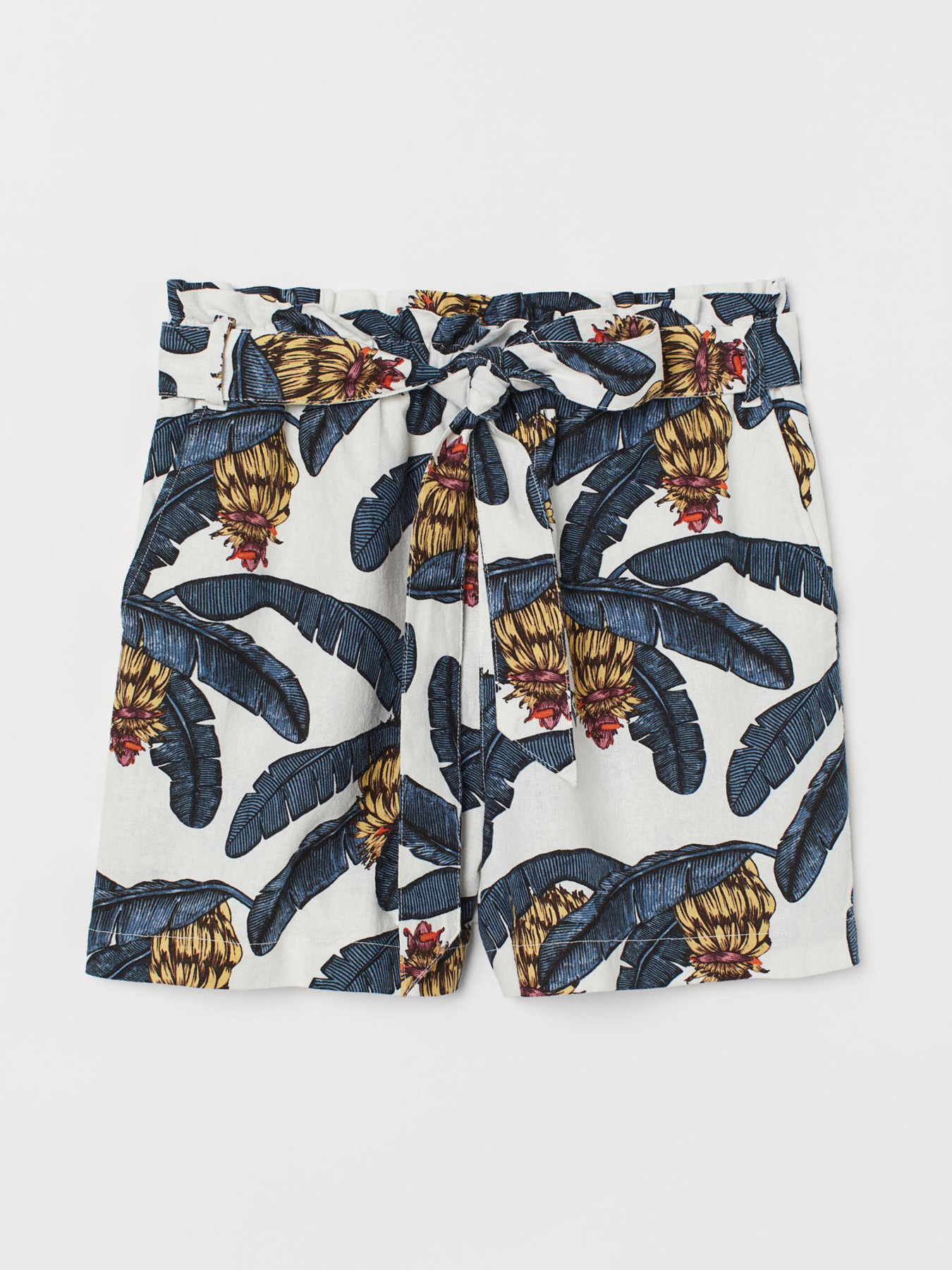 Шорты H&M модель 8170191wer_Бело-синий Фото