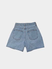 Джинсовые шорты H&M модель 9356243wer_Светло-синий Фото