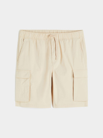 Повсякденні шорти H&M модель 1062247wer_Светло-бежевый Фото