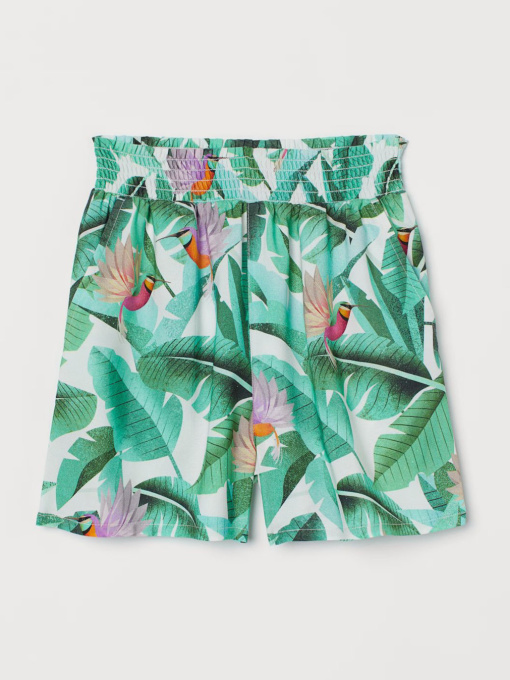 Шорти H&M модель 9704103kwer_Зеленый Фото