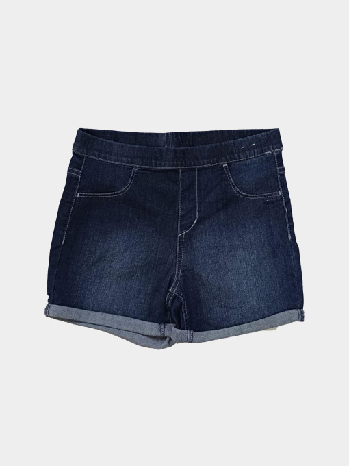 Джинсовые шорты H&M модель 8382661kwer_Темно-синий Фото