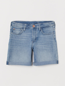 Шорти джинсові H&M модель 8333351kwer_Синий Фото
