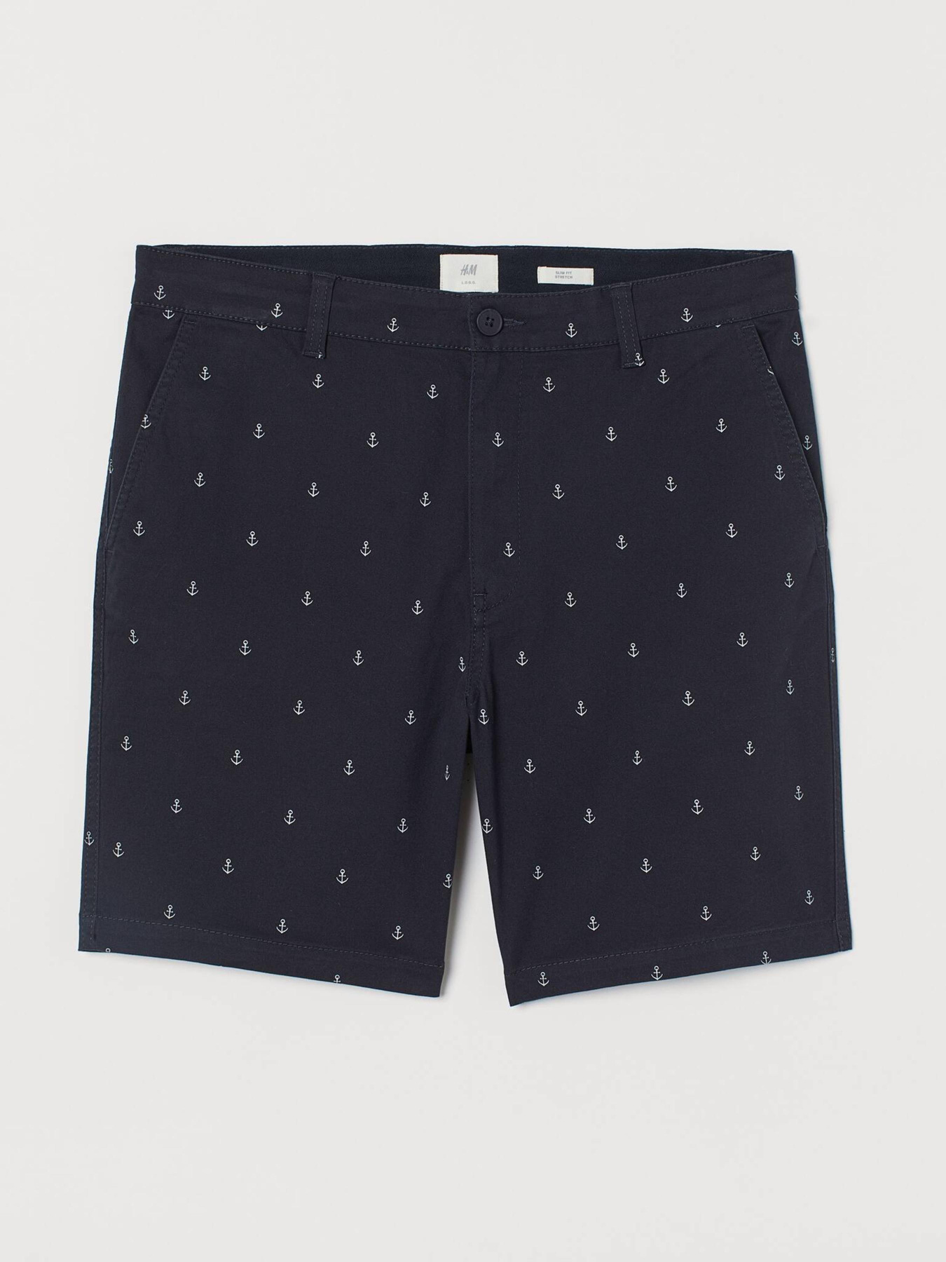 Шорты H&M модель 8492141wer_Темно-синий Фото