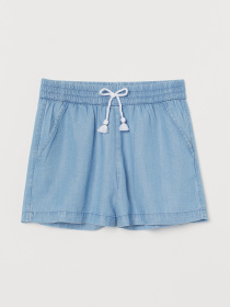 Шорти H&M модель 8161921kwer_Голубой Фото
