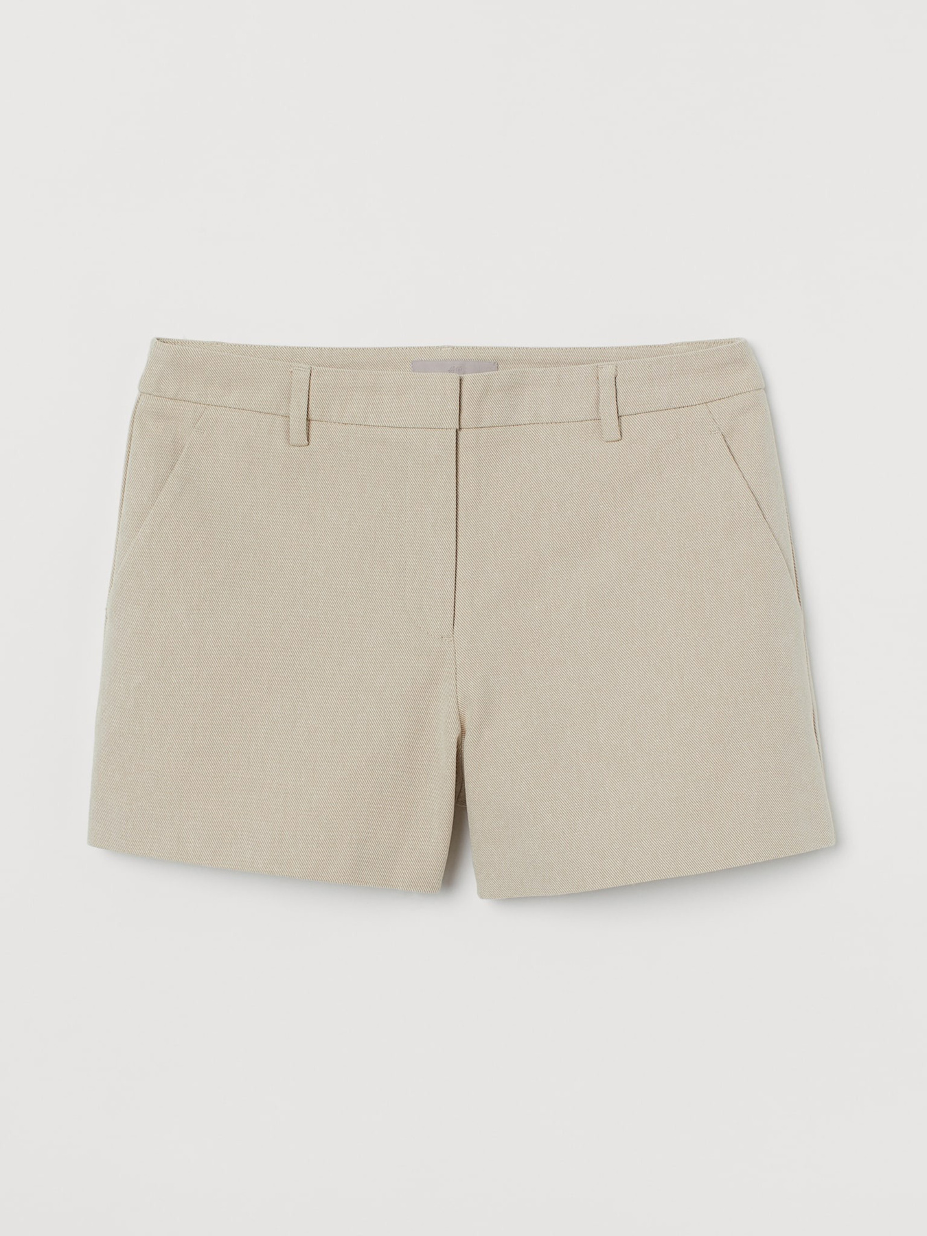 Шорты H&M модель 9703653wer_Светло-бежевый Фото