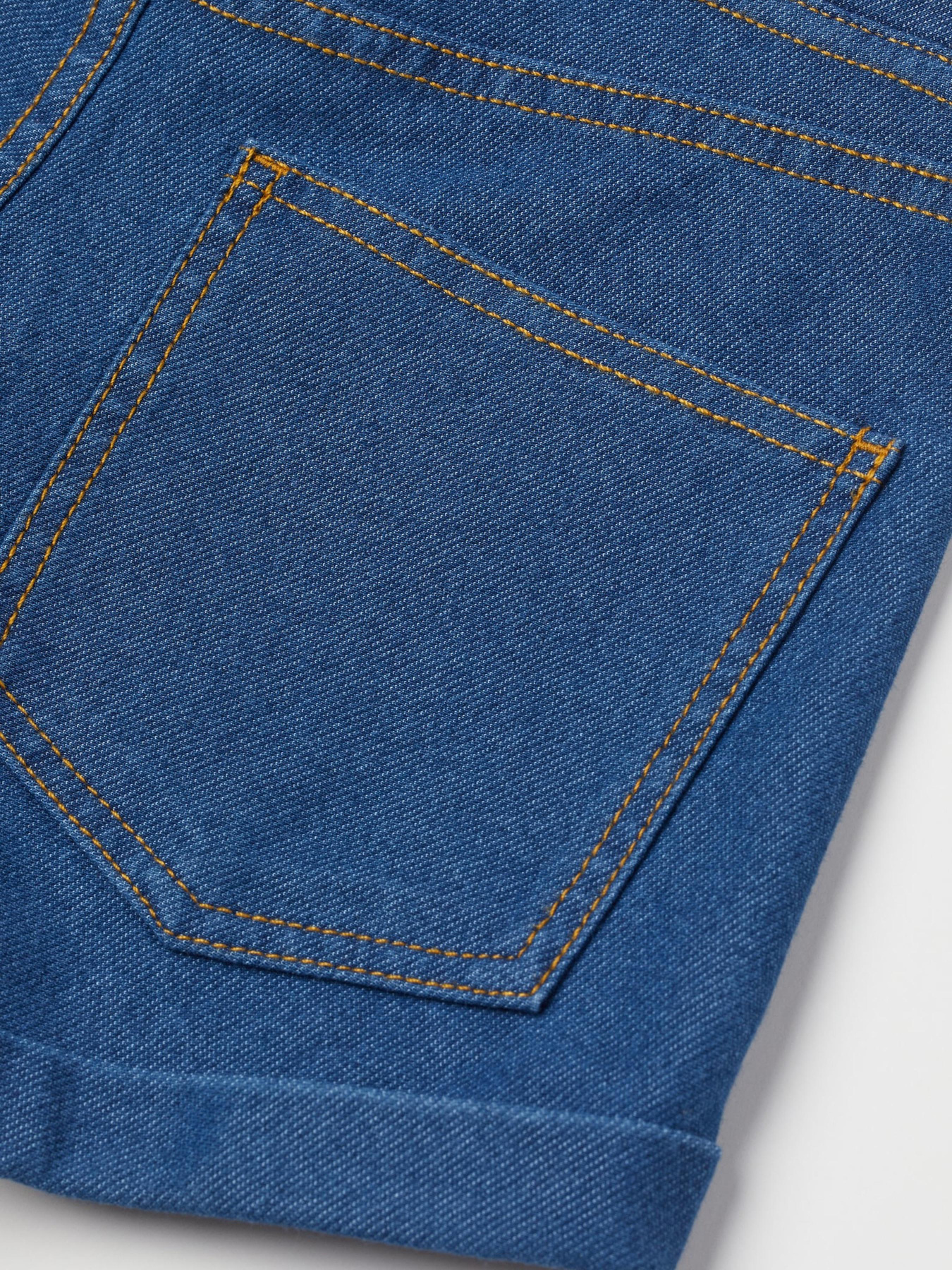 Джинсовые шорты H&M модель 9388253kwer_Синий Фото